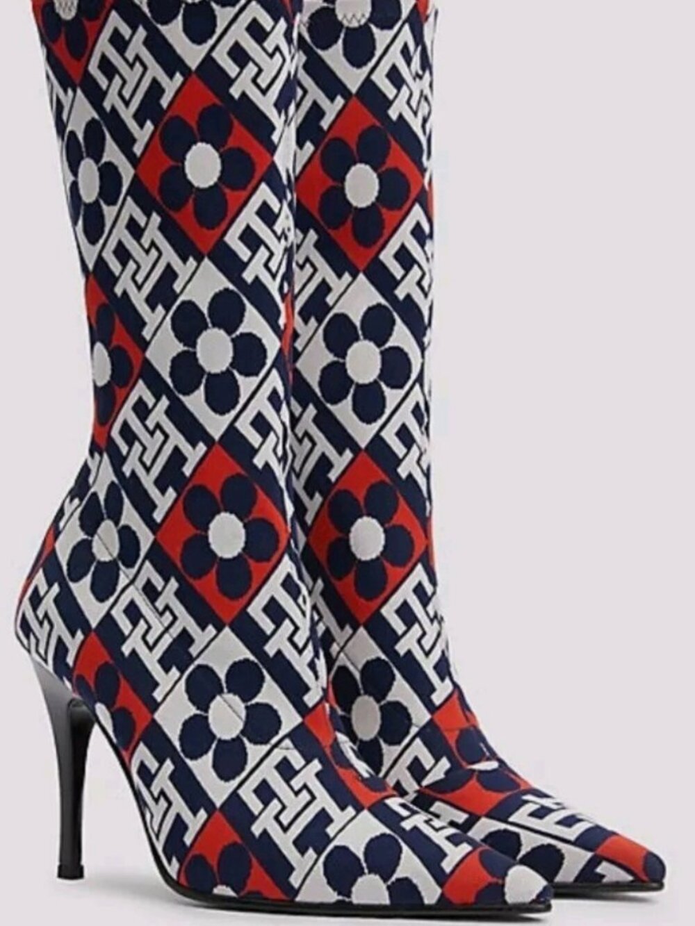 Quinn Hilfiger Stiletto Sock Boots new with tags US size 8